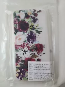 Funda para teléfono celular iPhone 11 Pro Max diseño floral transparente sacchetto - Imagen 1 de 2
