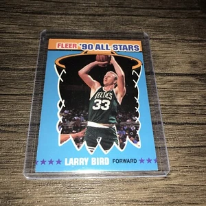 1990-91 Fleer All-Stars - Larry Bird -Boston Celtics-No 2 -HOF- - Picture 1 of 3