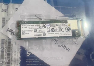 NEW Intel 665p Series SSDPEKNW010T9 1.0TB 2280 M.2 PCIe NVMe Solid State Drive - Picture 1 of 4