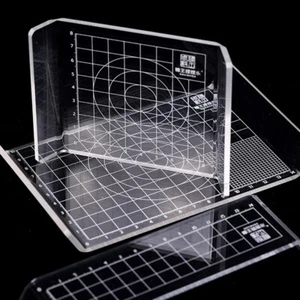3 Size Acrylic Clear Fondant Plate Tool Press Board Clay Board For DIY Craft - Picture 1 of 17