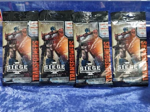 Transformers Trading Card Game 4 x Booster Packs Seige I War For Cybertron - Picture 1 of 4