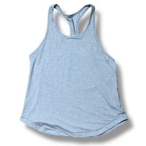 Lululemon Racerback Tank Top Breathable Athletic Workout Top Blueish Gray Sz 8 - Picture 1 of 10