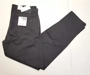 $198 New Brax FUSION FLEX Chuck Viscose Cotton Men 36x34 Gray 5 Pocket Pants 36 - Picture 1 of 7