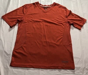 Terramar T Shirt Men's Large Activewear Normcore Basic Orange Tee - Picture 1 of 11
