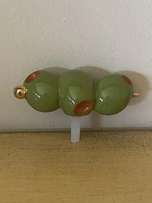 Nora Fleming Mini OLIVE YOU SO MUCH Plato de Aceitunas Dije Foto 1 de 4