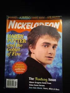 Nickelodeon Magazine (November 2005) - Harry Potter And The Goblet Of Fire - Picture 1 of 12