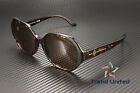 Ralph Lauren Rl8208 500373 Shiny Dark Havana Dark Brown 55 Mm Women's Sunglasses