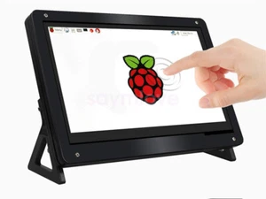7" IPS LCD Display HDMI Capacitive Touch Screen 1024x600 + Case For Raspberry Pi - Picture 1 of 10