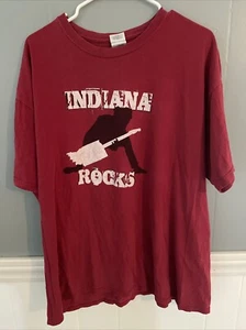 Vintage Bob & Tom Q95 Indiana Rocks 2010 T Shirt XL - Picture 1 of 3
