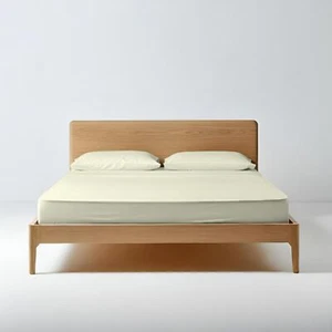 Twin XL Size Fitted Sheet 18 Inch Extra Deep Pocket Egyptian Cotton Fitted Sh... - Picture 1 of 6