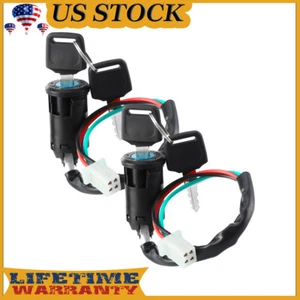Universal Motorcycle Ignition Switch with Keys for Most Motorcycle ATV Car US - Picture 1 of 9