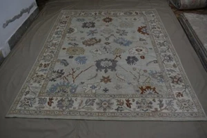 8'2"" x 10'0"" handgeknüpfter Teppich, Oushak-Teppich, Orientteppich, afghanischer Teppich, Area Teppich - Bild 1 von 8