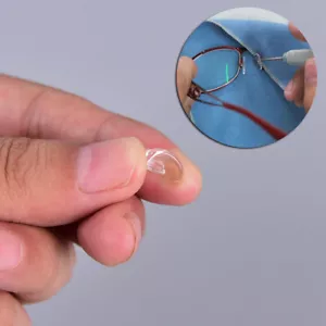 5Pair Air Chamber Silicone Nose Pads For Eyeglasses Eyewear Glasses Accesso P^a5 - Picture 1 of 16