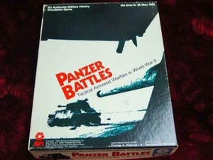 SPI 1979 - PANZER BATTLES game - Armored Warfare in WW II (UNP) Super Rare Box - Picture 1 of 4