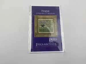 Erica Michaels Hope Nadelspitzenmuster aufgenäht Seidengaze Teile O Weisheit - Bild 1 von 3