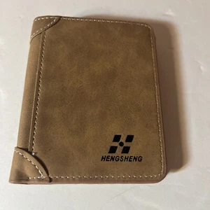 Neue Herren HENGSHENG Leder Geldbörse - Bild 1 von 6