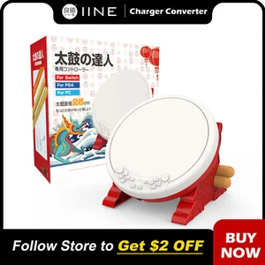 IINE Taiko Drum Master Compatible Nintendo Switch/Lite/OLED - Picture 1 of 21