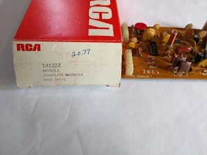 141222 Cinch Fernsehmodul für Fernseher Reparatur Vintage Fernsehteile - Bild 1 von 3