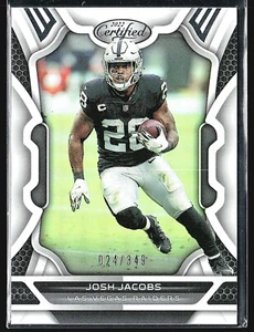 2022 Panini Certified - #58 Josh Jacobs /349 - Picture 1 of 2