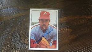 1975 SSPC GENE GARBER AUTOGRAPHED BASEBALL CARD - Picture 1 of 2