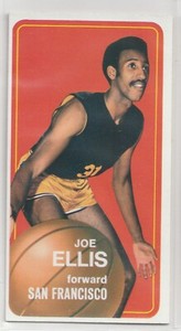 1970-71  Topps NBA Basketball  #28  Joe Ellis  San Francisco Warriors