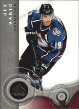 2005-06 SP Game Used Colorado Avalanche Hockey Card #23 Joe Sakic
