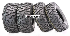 TRENO COMPLETO 26X8 R14 E 26X10 R14 QUAD ATV 26/8 R14 E 26/10 R14 6 TELE 3824 - Foto 1 di 4