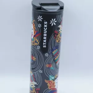 Starbucks Dewata Bali Reserve Stainless Steel Tumbler Jual Illustrated By Monez - Picture 1 of 5