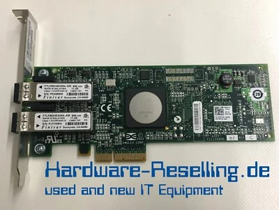 Dell Netzwerkkarte Dual Port 4 Gbit/s PCI-E 0KN139 LPE11002-E - Bild 1 von 2