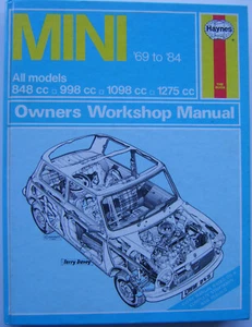 Mini 1969-84 inc. Saloon Estate Van Pick-up Cooper 1275GT Haynes Workshop Manual - Picture 1 of 1