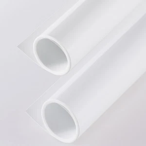 60x130cm PVC White Dualside Matte Glossy Background Photography Vinyl Backdrop - Picture 1 of 12
