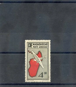 MADAGASCAR Sc C12 (YT A7)*VF OG 1935 4F50 NEGRO $75 - Imagen 1 de 1