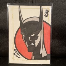 Brian Kong Batman Beyond 1/1 sketch card 2008