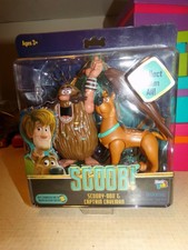 Captain Caveman and Scoob! Action Figures New 2020 Ultra Rare Sold Out. NIP 