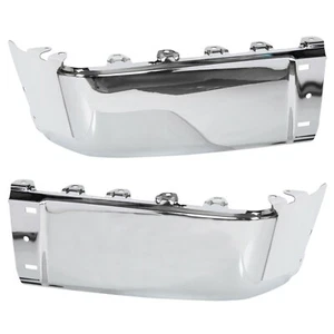 Left or Right Hand Rear Bumper End Caps For 07-13 14 Chevy Silverado GMC Sierra - Picture 1 of 37