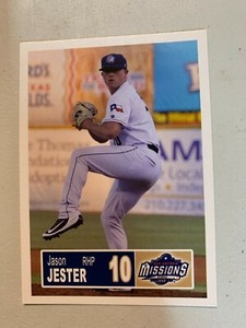 Jason Jester 2018 San Antonio Missions Team Card