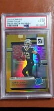 2022 Panini Donruss PRESS PROOF PREMIUM GOLD CHRIS OLAVE SAINTS RC #309 PSA 6