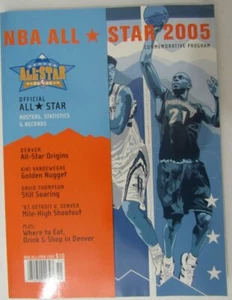 2005 NBA All Star Game Program LeBron James 1st Appearance KOBE MINT 153403 - Bild 1 von 1