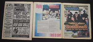 Mighty Mighty Bosstones 1995/2000 2PC Concert Ad Interview w/Cover Photo Lot - Picture 1 of 3