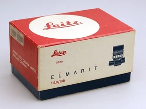 Ernst Leitz Canada embalaje vacío 11829 para Leica Elmarit 1:2.8 / 135 mm - Imagen 1 de 4
