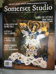 SOMERSET STUDIO MIXED MEDIA Journal MAGAZINE Nov Dec Jan 2025 - Picture 1 of 5