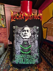 Camiseta Hijo Del Vikingo Lucha Libre (TALLA XL) 🚨última🚨 - Imagen 1 de 1