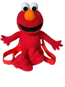 Elmo Sesamstraße 17 Zoll verstellbarer Plüsch Rucksack neu ohne Etikett - Bild 1 von 11