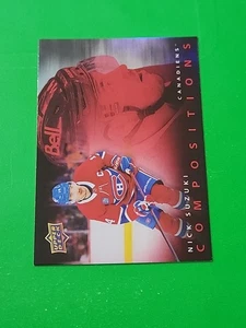 Nick Suzuki 2025-26 Upper Deck Compositions Red 9/199 Montreal Canadiens #CMP-8 - Picture 1 of 4