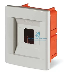 SCAME PARRE 675.2104 Switchboard Recessed S/P Domino 4 din - Picture 1 of 1