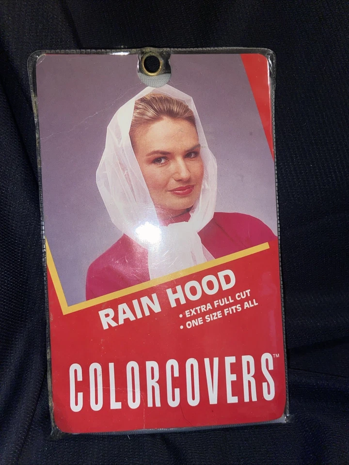 Capucha de lluvia COLORCOVERS vintage 1990 corte extra completo talla única Foto 1 de 3