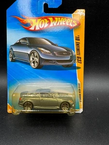 2010 Hot Wheels New Models 10 Infiniti G37 # 32/44 Light Blue T - Picture 1 of 3