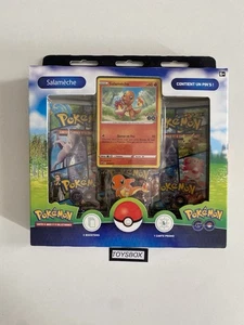 Carte Pokémon Coffret Pin’s Salaméche Scellé / EB  Pokemon GO EB10.5 / NEUF FR - Picture 1 of 6