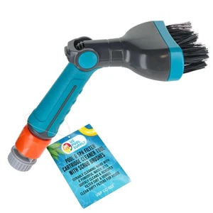 U.S. Pool Supply Pool & Spa Filter Cartridge Cleaner Tool with Scrub Brushes - Picture 1 of 5