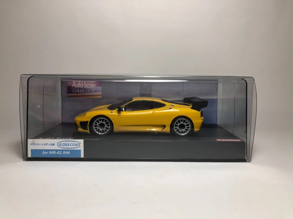 KYOSHO Mini-Z Body Ferrari 360GTC Tellow MZG310Y - Image 1 of 4